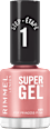 Lak za nohte Super Gel, 035 Pop Princess Pink RIMMEL LONDON