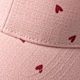 Basecap mit Herz-Muster, rosa, Gr. 50/51 PUSBLU