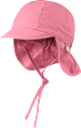Schirmmütze mit Nackenschutz, rosa, Gr. 48/49 ALANA