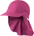 Schirmmütze mit Nackenschutz, lila, Gr. 50/51 ALANA