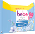 Pflegende Reinigungstücher mit Vitamin E und Glycerin bebe