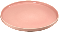 Dessertteller aus Steinzeug, rosa (20x2 cm) dm home