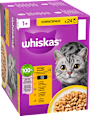 Nassfutter Katze Geflügel Auswahl in Sauce, Adult 1+ Multipack (24x85 g) Whiskas