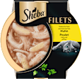 Nassfutter Katze mit Huhn Filets Sheba