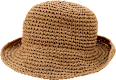 Bucket Hat gehäkelt beige  PURSET