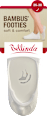 ponožky BAMBUS FOOTIES bílé, velikost 35-38, 1 pár Bellinda
