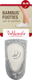 ponožky BAMBUS FOOTIES šedé, velikost 35-38, 1 pár Bellinda
