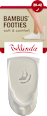 ponožky BAMBUS FOOTIES bílé, velikost 39-42, 1 pár Bellinda