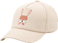 Kinderkappe Hase creme  PURSET