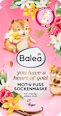 Fußmaske Socken you have a heart of gold (1 Paar) Balea