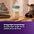 Babyflasche Natural nighttime, blau, 260 ml  PHILIPS AVENT