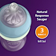 Babyflasche Natural nighttime, blau, 260 ml  PHILIPS AVENT
