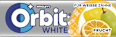 Kaugummi White Frucht Orbit