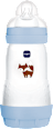 Anti colic plastična bočica za bebe, 260 ml mam