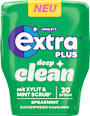 Kaugummi, PLUS Deep Clean, Spearmint, zuckerfrei EXTRA
