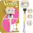ComfortGlide dámský holicí strojek Argan Oil + 3 hlavice Gillette Venus