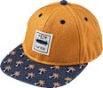 Basecap mit Palmen-Muster, orange & blau, Gr. 54/55 PUSBLU