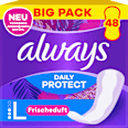 Slipeinlagen Daily Protect Long mit Frischeduft, Big Pack always