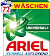 Universalwaschmittel Pulver Universal+ schnell auflösend ARIEL