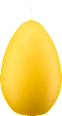 Svijeća u obliku jaja 80/120 – zelena, žuta, ružičasta, više vrsta  Profissimo