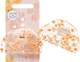 Haarklammer mit Blumen, transparent LANGHAARMÄDCHEN