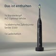 Schallzahnbürste 5500 schwarz Philips Sonicare