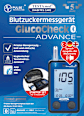 GlucoCheck ADVANCE Blutzuckermessgerät mit Sprachausgabe Testa med
