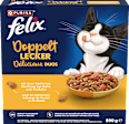 Trockenfutter Katze mit Huhn & Truthahn - doppelt lecker delicieux duos Felix