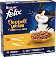 Trockenfutter Katze mit Huhn & Truthahn - doppelt lecker delicieux duos Felix