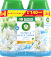 Duftspray Freshmatic Max Nachfüller Cotton & Weißer Flieder Duo-Pack AIR WICK