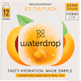 Šumivé kocky Microdrink Ice Tea Peach waterdrop