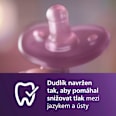 dudlík Soothie, růžový 0-6 m PHILIPS AVENT