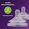 Биберони за шише Natural, поток 2 PHILIPS AVENT