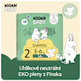 pleny velikost 2, 3-6 kg Moomin Baby