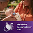 Schnuller ultra soft Silikon, beige/mint + grün/blau, 0-6 Monate PHILIPS AVENT