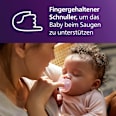 Schnuller ultra air day and night Silikon, gelb/grün + rot/blau, 0-6 Monate PHILIPS AVENT