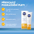 pleťový krém Sensitive SPF50 NIVEA SUN