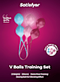 Beckenbodentrainer V Balls Set Satisfyer