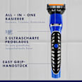 Elektrischer Rasierer, All in One Styler Gillette