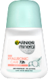 mineral antiperspirant roll-on Hyaluronic Care GARNIER mineral