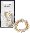 Haargummis mit Perlen ebelin