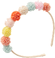 Haarreif Pom-Poms ebelin