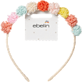 Haarreif Pom-Poms ebelin