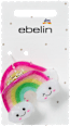 Haarklammer Regenbogen ebelin