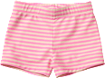 Badehose mit Ringel-Muster, rosa, Gr. 98/104 PUSBLU