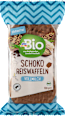 Bio Reiswaﬀeln mit Vollmilchschokolade dmBio