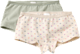 Pantys mit Herz-Muster, grün, Gr. 110/116 ALANA