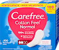 Tisztasági betét Cotton Feel Normal, illatmentes, Mega Value Pack Carefree