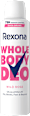 Deo spray teljes testre, vadrózsa illattal Rexona
