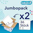 Windeln Premium Gr. 5 Junior (10-16 kg) Jumbopack babylove